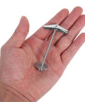 Heavy Duty Drywall Anchors Kit Set Of 15 Metal Toggle Bolts With Wing Nuts For Hollow Walls in hand