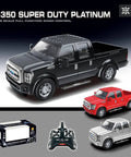 Ford F-350 Super Duty RC Truck Officially Licensed Full Function Remote Control Vehicle 1 28 Scale Black with packaging