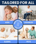 Image showcasing Ultra Heavy Duty Disposable Adult Incontinence Bed Pads Boss Level for kids, disabled, elders, and pets.