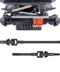 Beefed Up Heavy Duty Steel RC Front And Rear Axle Shafts CVD Drive Shaft Upgrade for One Six Scale Axial SCX6 AXI05000 Crawler
