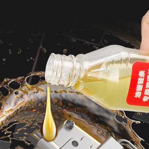 Pouring All Purpose Chainsaw Oil 100ml Multi Purpose Synthetic Lubricant With 2X Rust Prevention And Deep Penetration For Chainsaws