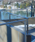 1/8 Inch Stainless Steel Cable 200 Feet T316 Aircraft Wire Rope For Deck Railing And Handrail installed on outdoor deck
