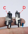 Mini 5mm Travel Stepper Motor Featuring Metal Gearbox And Four Wire Setup for precise control shown in hand.