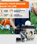 Stihl Trimmer Carburetor Replacement Kit Fits Fs45 Fs38 Fs55R Fs46C Fs45C Fs55C Fs45L And More For Weedeater Tools with trimmer