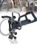 Pro Setup Electric Rotary Saw, 8800W Brushless Concrete Cutter Muscle, side view with blade for masonry cutting.
