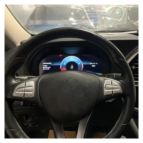 12.3 Inch LCD Dash Instrument Cluster Upgrade For Vito 2024 Style Digital Speedometer Display With Built In Circuitry, Stable Idle Performance, Quick Response Gauges, Clear Readout, And A Slick Modern Dash in a car dashboard