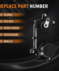 Heavy Duty Straight Swap Intake Manifold Runner Control Motor Drop In Replacement For Hyundai showing part numbers.