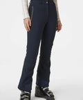 Avanti Stretch Pant Women's Waterproof Snow Ski Pants For Warmth And Flexibility On The Slopes, 3L Softshell, Navy, XL.