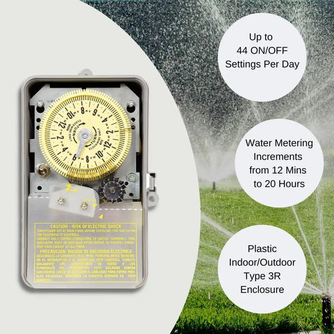 14 Day Skipper Sprinkler Timer With Customizable Water Conservation And Rain Ready Design, Reliable Outdoor Irrigation Controller