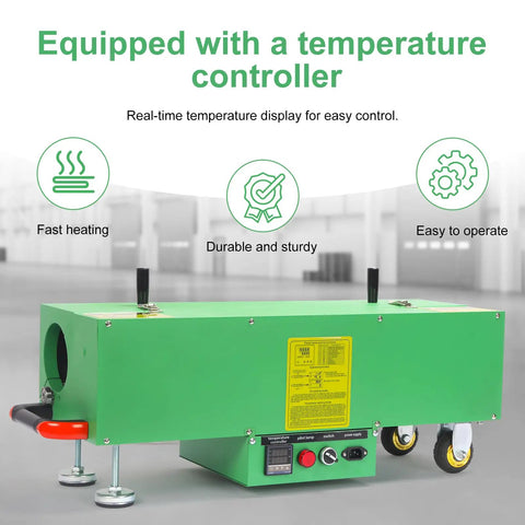 Heavy Duty 2000W Electric PVC Conduit Heater Bends Piping From Half Inch To Four Inches With Smart Temp Sensor fast heating temperature controller