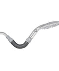Flexible Arm Rainfall Shower Head With 12 Inch Flex Neck And 7.5 Inch Large Face, No-Fuss Adjustable Height For Tall And Short, 1.8 GPM White