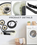 Dryer Repair Kit 4392065 Fits Maytag Centennial Amana Admiral Crosley With Drum Roller Kit 349241T Idler 691366 And Belt 341241