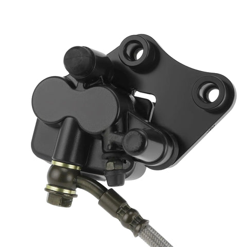 Beefed Up Hydraulic Front Brake Caliper Master System For 50cc To 125cc Dirt Bikes Fits SSR Apollo Taotao Roketa Black front view