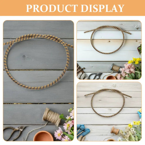 Replacement Control Cable For Riding Lawn Mowers And Tractors 100cm Iron Shaft Core with gardening tools and flowers