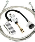 Beefed Up Rear Brake Master Cylinder Reservoir Hose Line Universal Fit For 90cc 110cc 125cc ATVs Dirt Bikes Go Karts product image