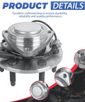 Front Wheel Hub Bearing Assembly 6 Lug 2WD ABS Direct Fit OE Replacement 515097 For 2007-2014 Chevy Silverado 1500 Tahoe close-up