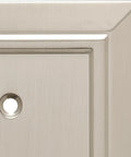 Close-up of Classic Architecture 4 Pack Pure White 1 Gang Decorator Rocker Wall Plate Switch Covers Antimicrobial Finish