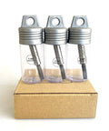 Badass Forstner Bit Set With A Nifty Hex Shank 1-1/8 Inch 1-1/4 Inch 1-3/8 Inch Wood Drill Bits in plastic storage, highlighting sizes.