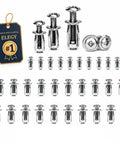 Kickstart Your Shop Grind With This Tough Button Rivet Locking Nut Assortment Featuring Solid Zinc Plated Steel Petal Expanding Fasteners For Zero Drama Furniture And Panel Fixes Using M4 M5 M6 Threads - assortment of button rivet locking nuts with a tag.