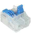 Lever Wire Connector 2 Port 12 AWG Reusable For Solid And Stranded Wires Jar Of 500 With Easy Release Levers No Fuss Quick Splice Safe Termination