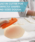 Set Of 3 Dough Press Molds 4 Inch 5 Inch 6 Inch Plastic Pastry Shaper For Dumplings Hand Pies Ravioli Pierogi Turnovers