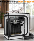 Beefed Up 3D Printer Enclosure With Built In Ventilation Kit Fireproof And Dustproof Noise Reducing Protective Cover