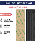 Pre Cut Light Leak Replacement Foam Seal Kit For Asahi Pentax Spotmatic SP SPII SPF K1000 Film Cameras showing high-density sponge with 3M tape.
