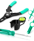 Five Pack All In One Sprinkler Head Tool Kit for Rain Bird and Hunter Systems Hold Up Tool With Bubble Level Rotor Adjustment