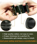 Honda Steering Rack End Tie Rod Kit Replaces 53221 HC4 000 53211 HC4 000 Fits TRX 300 FourTrax 1988 2000 boot close-up