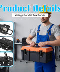 Two Pack Beefy Duckbilled Toggle Latch Set For Cabinets Chests Guitar Cases Jewelry Boxes And Wooden Boxes Black Durable Small Hasps