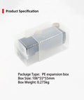 Dead Nuts Accurate Aluminum Profile Tapping Aid Tool in a clear PE box, 106x55x55mm, weighing 0.275kg, ready for use.