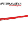 3M VHB professional grade tape for Clear Vinyl Bulb Shower Door Seal With Pre Applied 3M Tape For 5/32 Inch Gap And Glass Up To 1/2 Inch Thick 95 Inch Long No Fuss Easy Install Adhesive Bathroom Strip