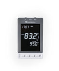 Programmable Thermostat For Electric Floor Heating With Alarm And Built In GFCI, Large Backlit LCD Display, 120 240 Volt AC