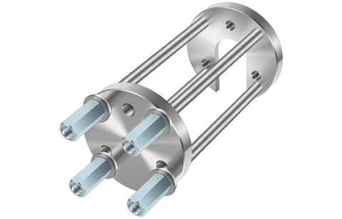 Beefy Boat Prop Puller Tool For 3 And 4 Blade Props Fits Prop Shafts From One And One Quarter Inch To One And One Half Inch Hub Size