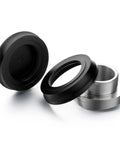 58mm Coffee Distribution Tool for Espresso Portafilter Leveler with adjustable stainless steel base and black components