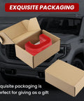 GMC Sierra 1500 Tow Hook Covers For Vertical Tow Hooks 2019 To 2026 Front Hitch Cover Upgrade Red Car Accessories in Box