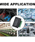 TB6600 stepper motor driver module, 4A, 9-42V, 32-subdivision, 2-pack for CNC machines and 3D printers