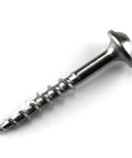 Stainless Steel Pocket Hole Screws For Outdoor Woodworking One And A Quarter Inch Coarse Thread Maxi Loc Head 100 Count Perfect For Cabinets And Furniture Building Softwood And Plywood Projects Rust Resistant