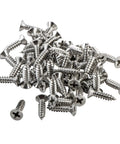 16 Pack L Bracket Set 30x30mm Corner Braces Stainless Steel Right Angle Shelf Supports With Screws For Wood And Metal DIY Projects Durable Home Improvement Kit screws close-up