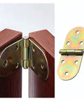 Heavy Duty 180 Degree Metal Folding Tabletop Hinges For Table And Cabinet with smooth galvanized finish, predrilled holes