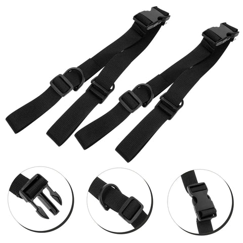 2 Pack Heavy Duty Tie Down Straps With Quick Release Buckles For Easy Lashing Of Golf Trolleys, Camping Gear, Yoga Mats And More