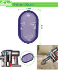 Replacement Filter Kit For Dyson Vacuum Cleaners DC30 DC31 DC34 DC35 DC44 DC45 DC56 Multi Floor And Digital Slim Models image
