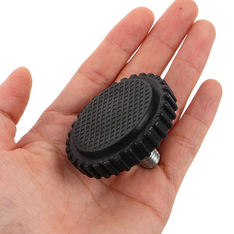 8 Pcs Non Slip Rubber Scale Feet Replacement With M10 Leveling Bolts For Digital Kitchen Electronic Jewelry And Food Scales held in hand