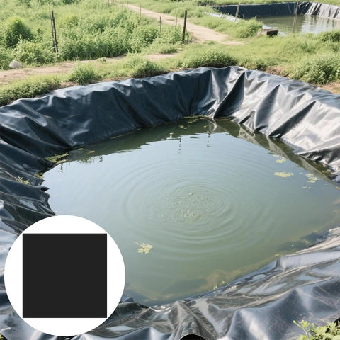 Pond Liner Patch Kit Two Piece Adhesive Waterproof Sealing Tape For Quick Repair Durable Flexible Patch With No Fuss Application Pond Liner Seam Fix For Outdoor Gutter Pool Roof Tear Protection Use