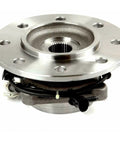 Front Wheel Bearings And Hubs Assembly Replacement For Chevrolet K1500 K2500 K3500 Suburban 1996 To 2000 left side view of hub assembly