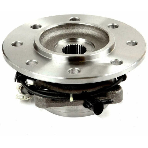 Front Wheel Bearings And Hubs Assembly Replacement For Chevrolet K1500 K2500 K3500 Suburban 1996 To 2000 left side view of hub assembly