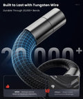 Industrial Borescope Camera With Replaceable Snake Cable 5 Inch HD Display 4-Way Articulating Probe Stainless Steel Joystick 6.2mm Camera Waterproof Cable 5 Ft For Auto And Pipe Inspections tungsten wire cable detail