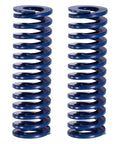 Two Blue Heavy Duty Compression Springs For 3D Printers And Mechanical Gear With 3 4 Inch O D And 2 5 Inch Length Made From Tough Alloy Steel That Lasts A Lifetime.