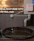 LoRa Water Level Monitoring Sensor With Battery Powered Float Switch Alarm For Sump Pump And Overflow Protection, Tank Level Monitoring, Toilet Leak Sensor, 105dB Siren, Hub Required, Ideal For Home Aquarium Pond Rain Barrel installed in sump pit