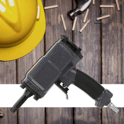 Heavy Duty Pneumatic Brad Nailer And Air Powered Nail Remover Combining Premium Aluminum Steel Build With Badass Grip Action For Smooth Woodworking Jobs Now